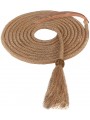 Nylon Mecate mit Pferdehaar Tassel beige