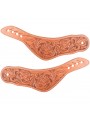 Martin Saddlery Rose Flower Dove Spur Straps