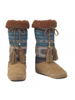 Ladies Slipper Grace Aztec