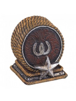 Hufeisen- & Lariat-Untersetzer-Set