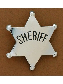 Western Badge - Sheriff