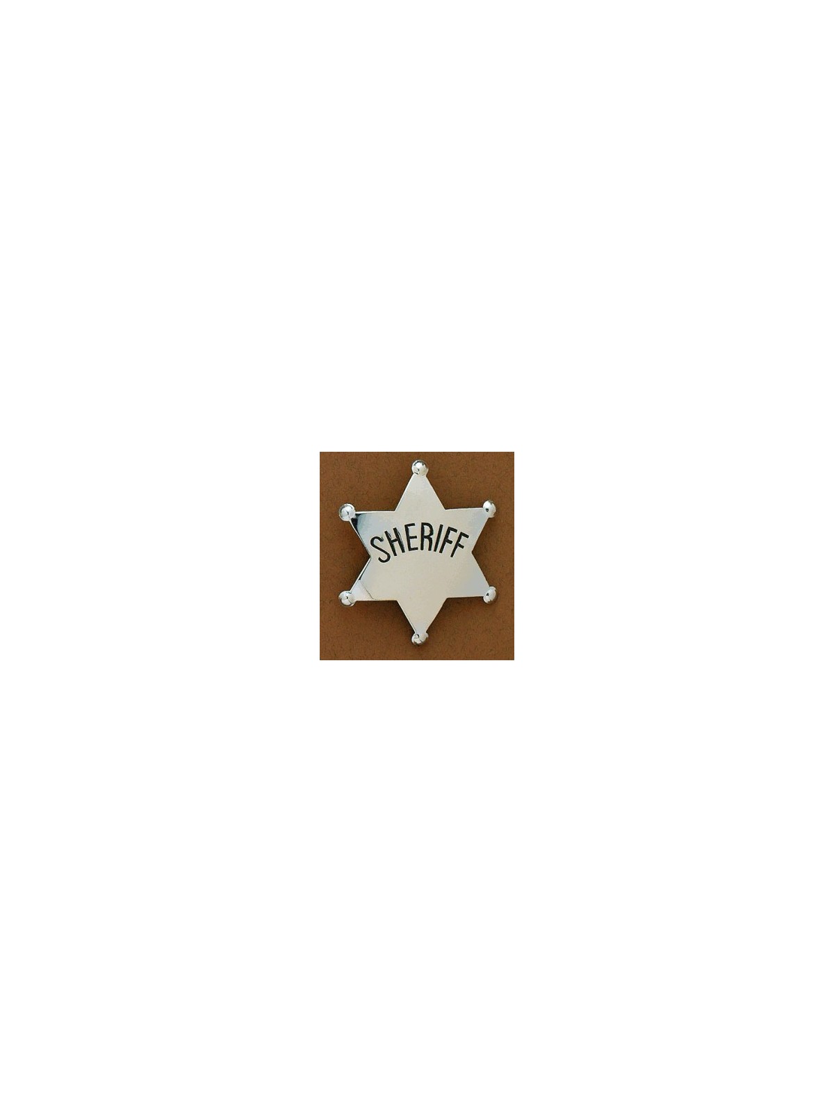 Western Badge - Sheriff