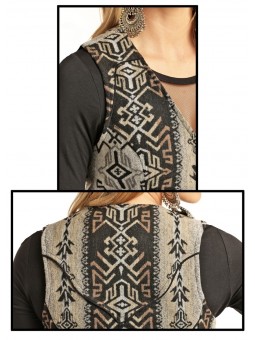 Wool Jacquard Vest