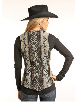 Wool Jacquard Vest