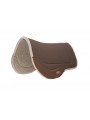 Trail Gear Contoured Felt Saddle Pad charcoal brown