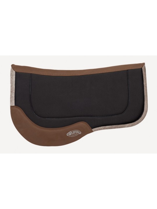 Trail Gear Contoured Felt Saddle Pad 29x34 black