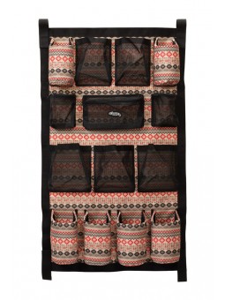 Trailer Grooming Bag Crimson Aztec