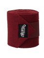 Polo Leg Wraps burgundy red