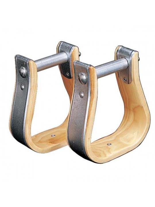 Child-Sized Wooden Stirrups 30-0920-21/2