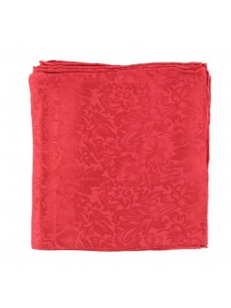 Scarf Jacquard red