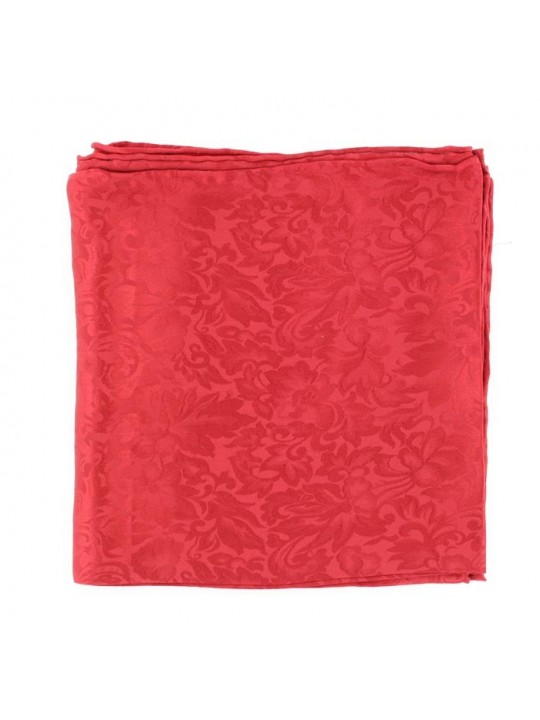 Scarf Jacquard red