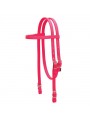 Pony Nylon Headstall Diva Pink