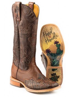 Cactus Tooled Boot