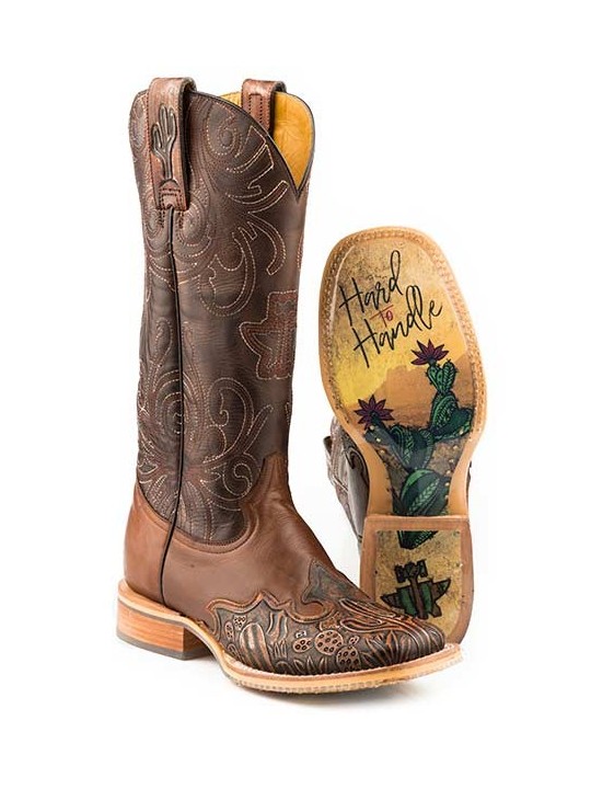 Cactus Tooled Boot