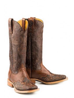 Cactus Tooled Boot