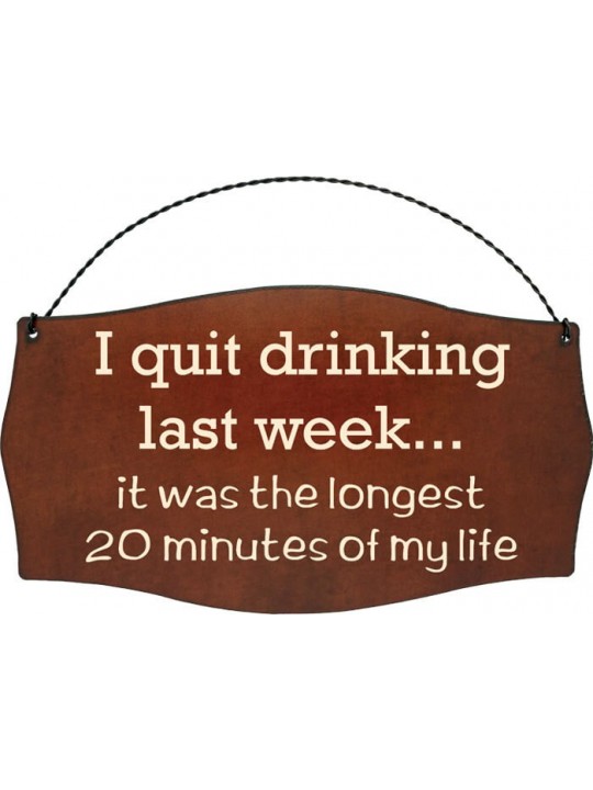 I Quit Drinking