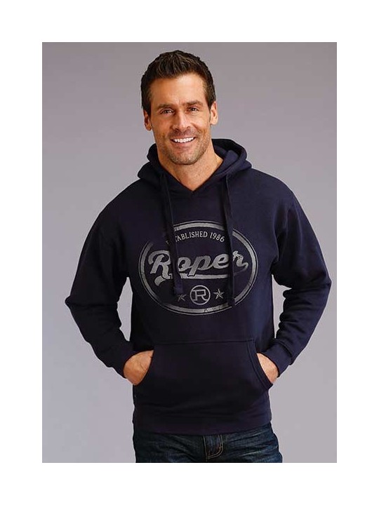 Navy Roper Hoodie