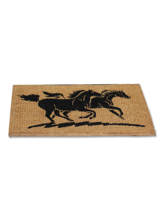 Coir Door Mat Horses