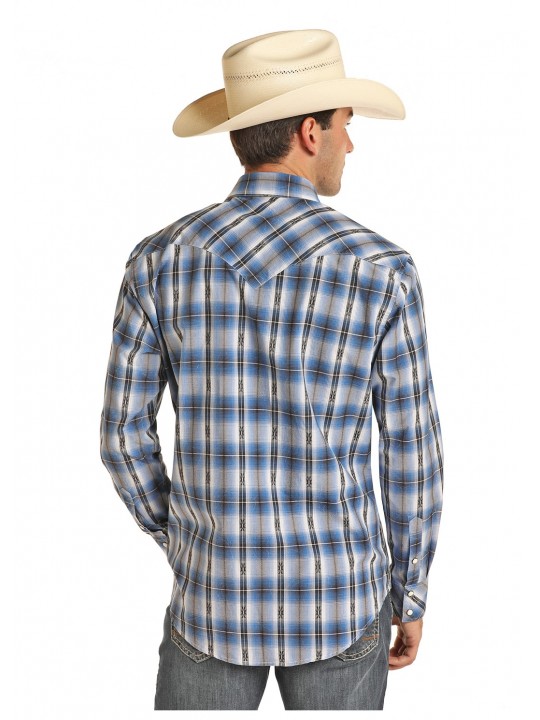 Western Shirt Dobby Plaid