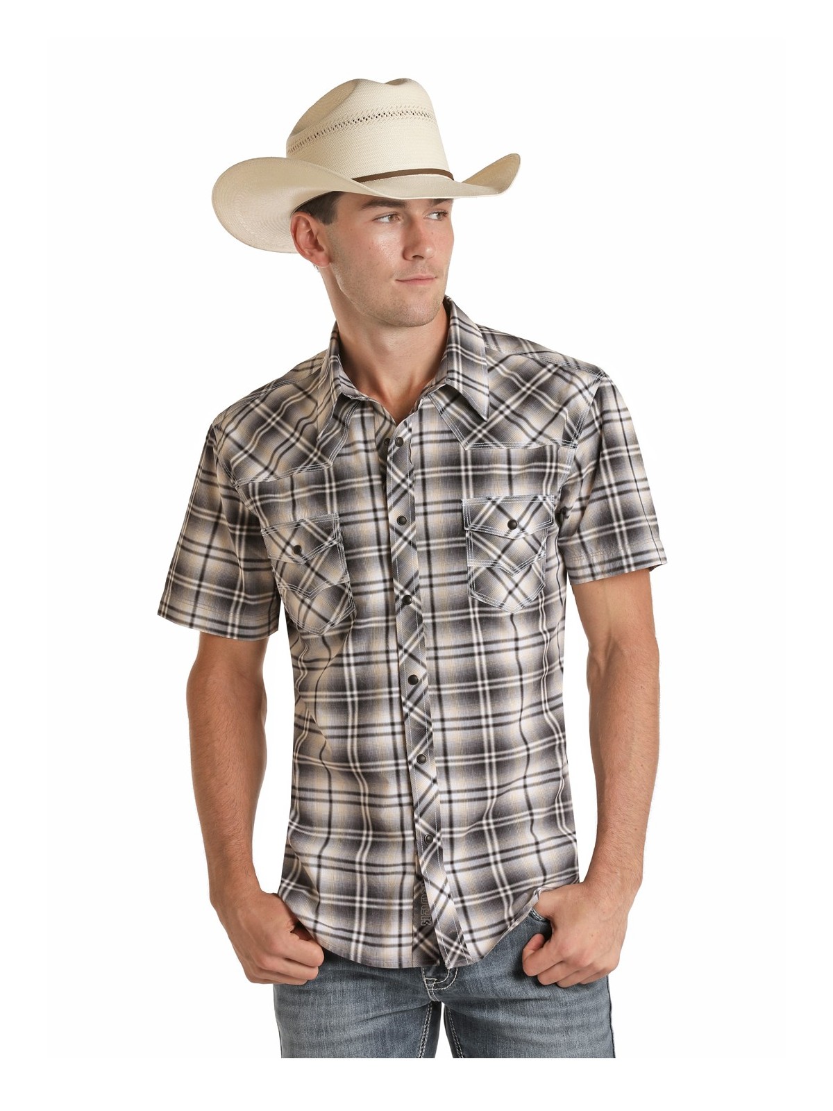 Rock'n'Roll Cowboy Short Sleeve Shirt 5104