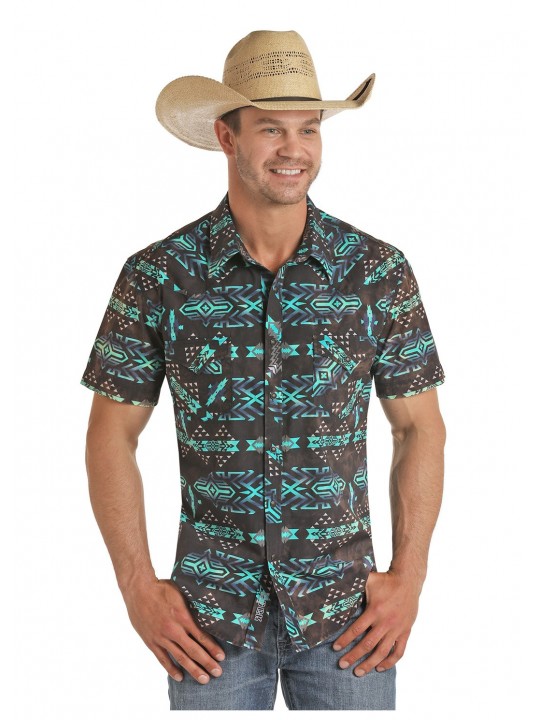 Rock'n'Roll Cowboy Short Sleeve Shirt 5090