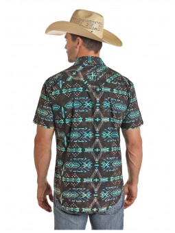 Rock'n'Roll Cowboy Short Sleeve Shirt 5090