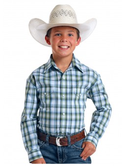 Knabenhemd Franconia Ombre R2S5751