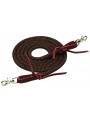 EcoLuxe™ Bamboo Trail Reins 3m black/brown