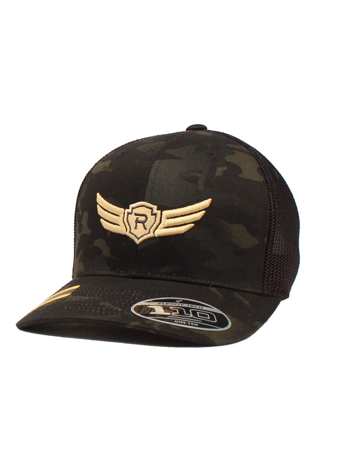 Relentless Camo Black Men Cap A3000067222R