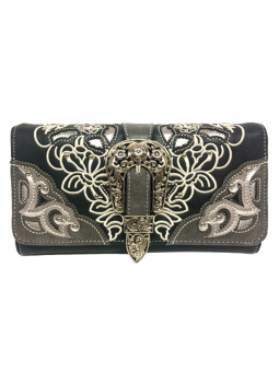Portemonnaie Multi-Level schwarz
