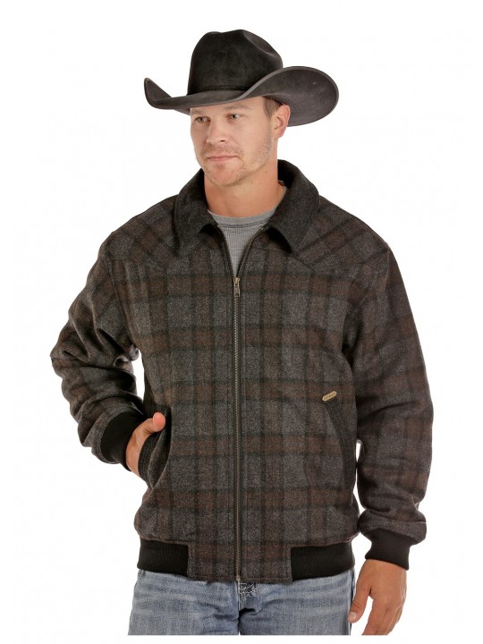 Plaid Bomberjacke