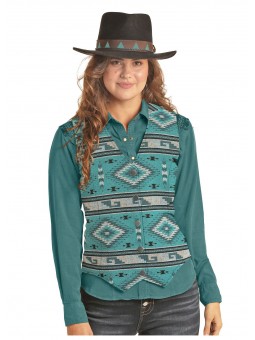 Aztec Jacquard Weste