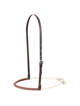 Leather Covered Rope Noseband
