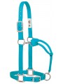 Nylon Halter Chrome turquoise