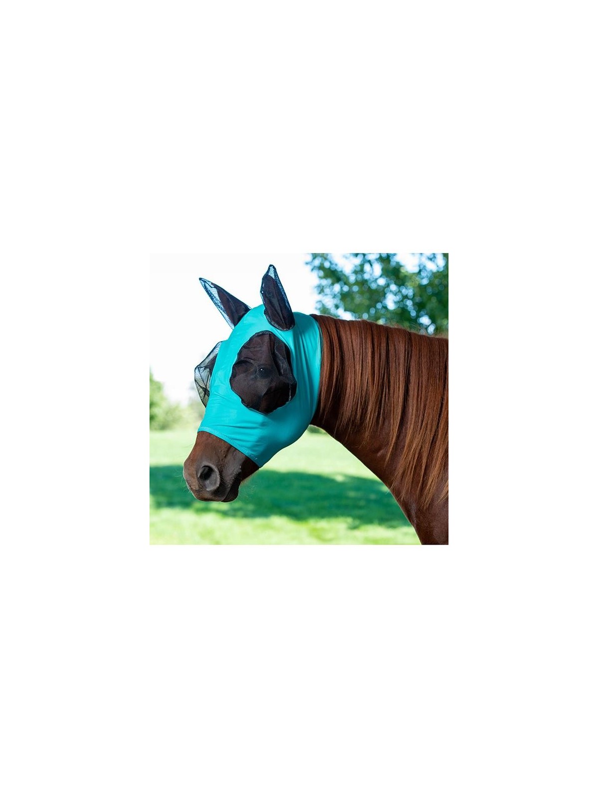 Lycra® Fly Mask turquoise