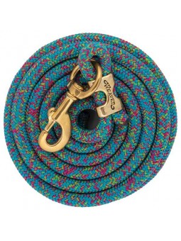 Poly Lead Rope Mosaic blue raspberry