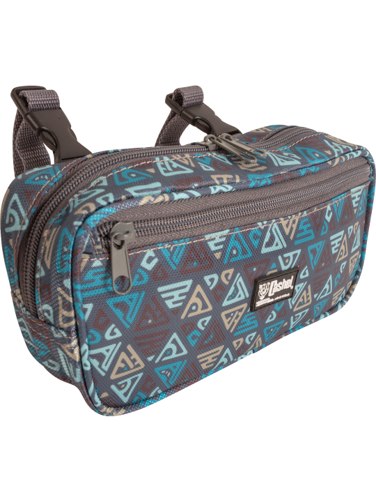 Small Pommel Bag teal tribal