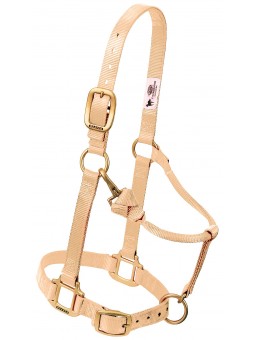 Weaver Nylon Halter Adjustable Sand 35-7034SD, 35-7035-SD, 35-7036-SD