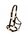 Nylon Halter Adjustable brown