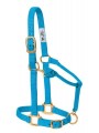 Nylon Halter Adjustable  hurricane blue