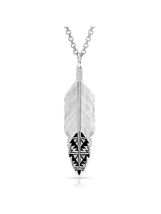 Sedona Ranch Feather Necklace