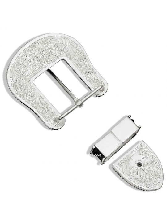 3 Piece Belt Buckle Set - Beads&Scrolls