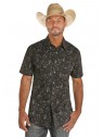 Short Sleeve Western Scene