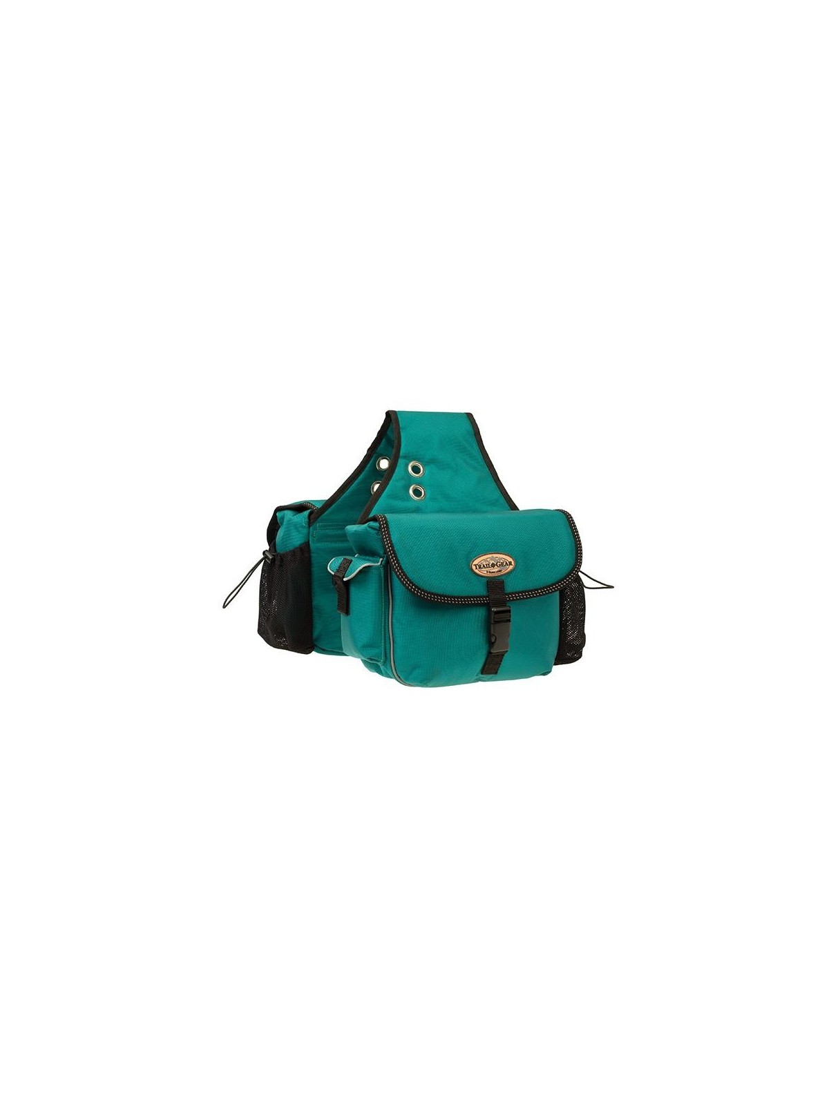 Polyester Satteltasche teal