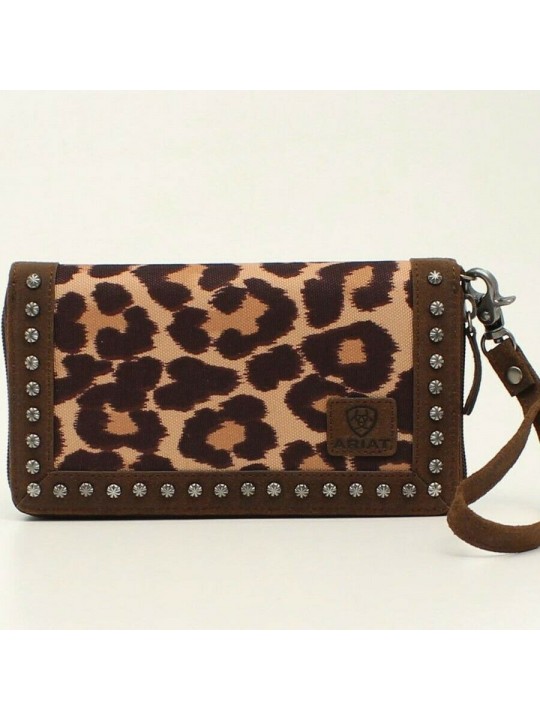 Ariat Leopard Clutch