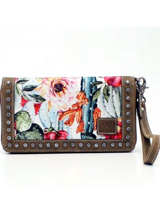 Ariat Cactus&Floral Clutch