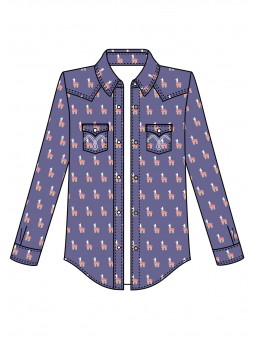 Bluse Lama