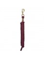 Poly Lead Rope Solid burgundy