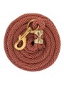 Poly Lead Rope Solid cinnamon