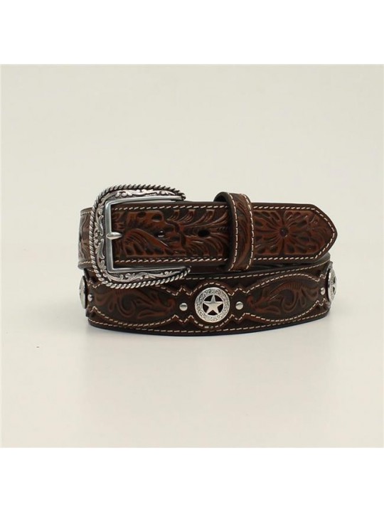 Ariat Floral Tab Star Concho Belt